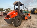Used Hamm Compactor in yard